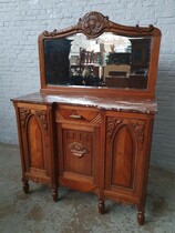 Art Deco (Louis XVI) Server (marble top)