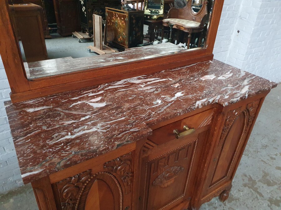 Art Deco (Louis XVI) Server (marble top)