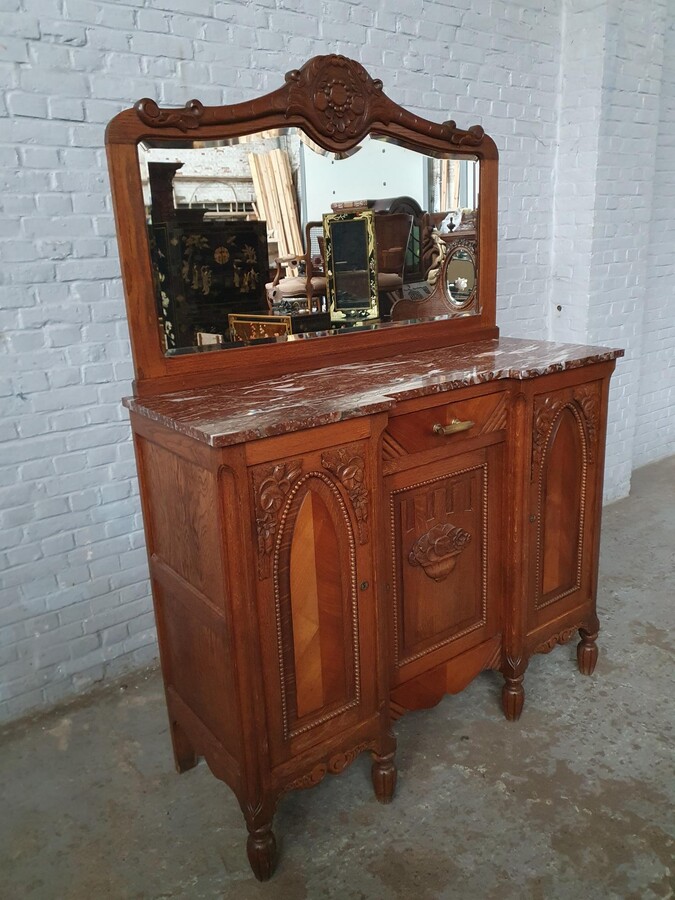 Art Deco (Louis XVI) Server (marble top)