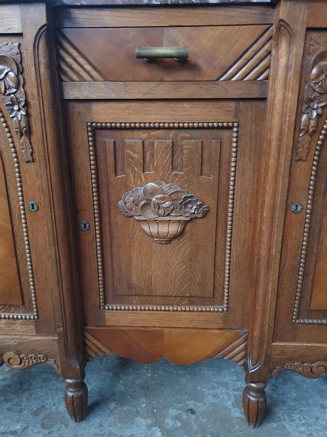 Art Deco (Louis XVI) Server (marble top)