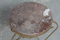 Art Deco Sidetable (Marble top)