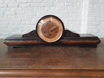 Mantel Clock Art Deco (West Minster) UK Mahogany 1930