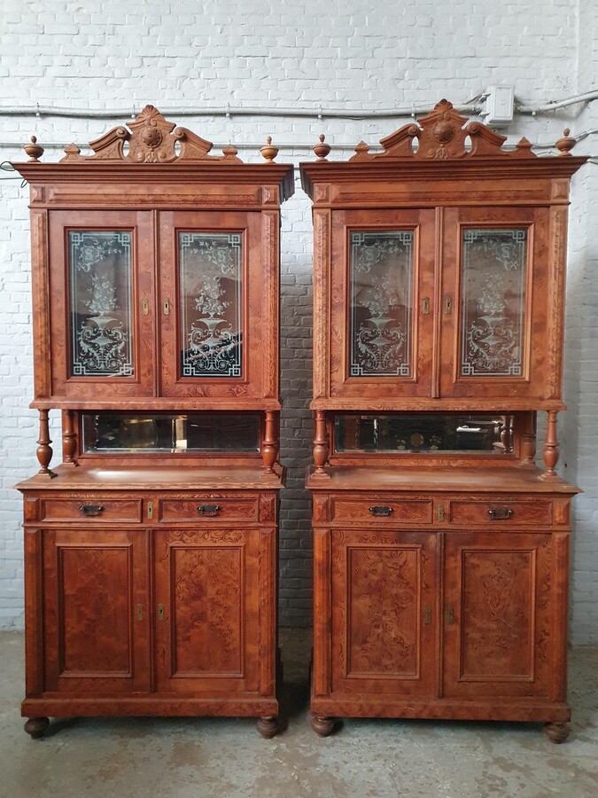 Art Nouveau Cabinets (pair)