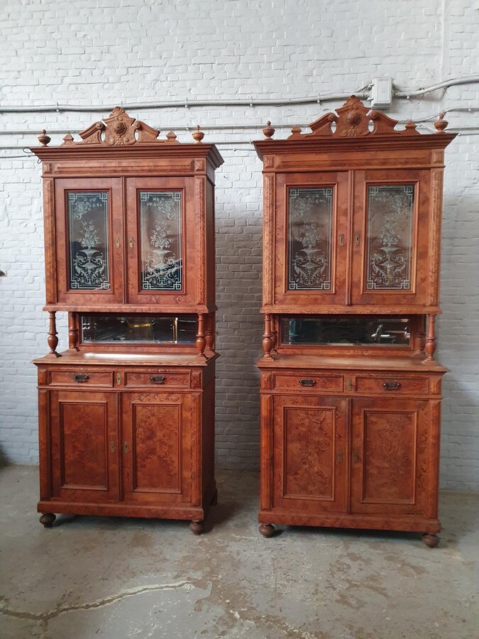 Art Nouveau Cabinets (pair)