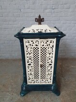 Stove Art Nouveau Belgium Cast Iron 1900