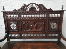 Brittany Style Hall Bench