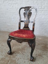 Chippendale (Napoleon III) 6 Chairs