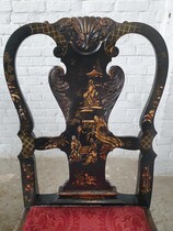 Chippendale (Napoleon III) 6 Chairs