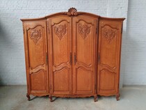 Armoire Country French (Louis XV) Belgium Oak 1920
