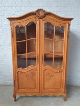 Bookcase/Vitrine Country French (Louis XV) Belgium Oak 1920
