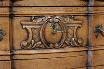 Country French (Louis XV) Chest of Drawers