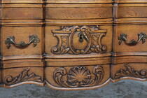 Country French (Louis XV) Chest of Drawers