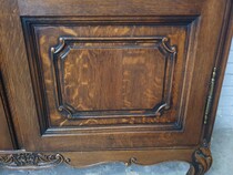 Country French (Louis XV) Vitrine (Display Cabinet)