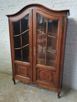 Country French (Louis XV) Vitrine (Display Cabinet)