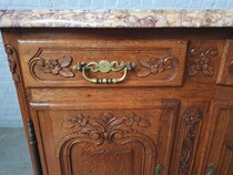 Country French Sideboard (marble top)