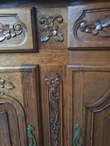 Country French Sideboard (marble top)