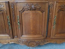 Country French Sideboard (marble top)