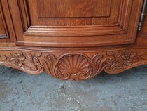 Country French Sideboard (marble top)