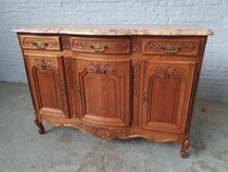 Country French Sideboard (marble top)