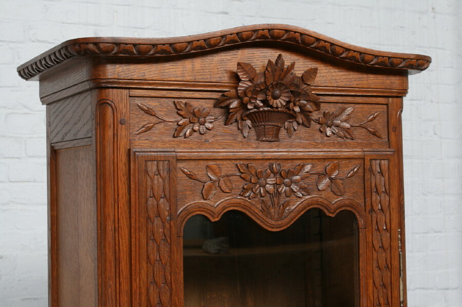 Country French Vitrine (Display Cabinet)