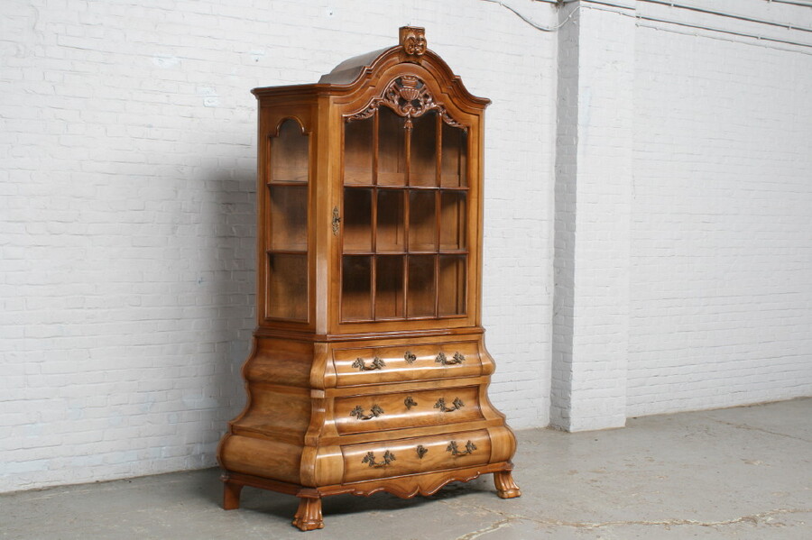 Dutch Chippendale Vitrine (Display Cabinet)