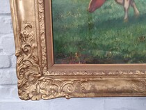 Flemish Painting  (Signed)