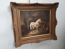 Flemish Painting  (Signed)