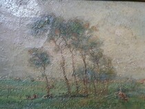 Flemish Painting  (Signed)