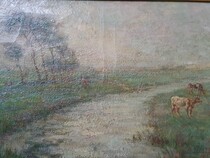 Flemish Painting  (Signed)