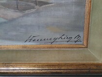 Flemish Painting  (Signed)