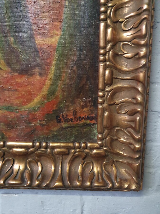 Flemish Painting  (Signed)