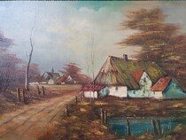 Flemish Painting  (Signed)