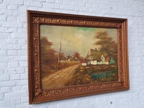 Flemish Painting  (Signed)