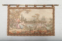 wallhanger (Tapestry) Flemish Belgium Wool 1940