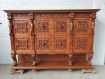 Cabinet Gothic Belgium Oak 1940