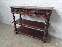 Hunting style Server (marble top)