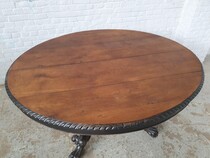 Hunting style Table +  6 chairs