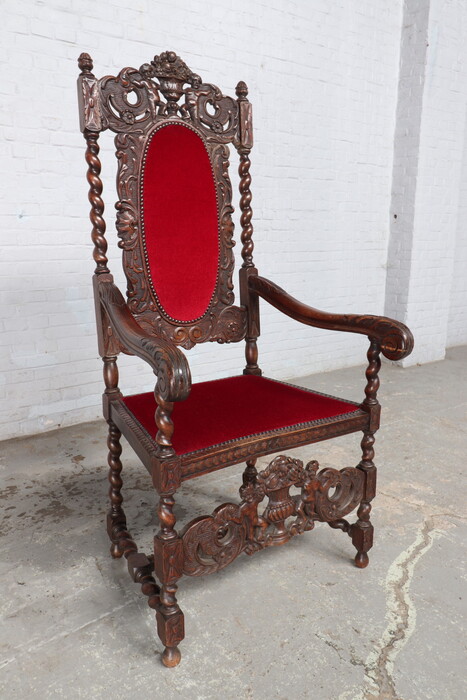 Jacobean  Armchairs (pair)