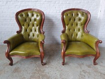 Louis Phillip Armchairs (pair)