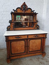 Server (marble top) Louis Phillip France Mahogany 1870