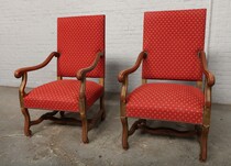 Louis XIV Armchairs (pair)