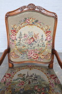 Louis XV Armchair (Tapestry)