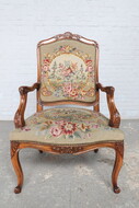 Louis XV Armchair (Tapestry)