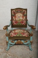 Louis XV Armchair (Tapestry)