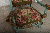 Louis XV Armchair (Tapestry)