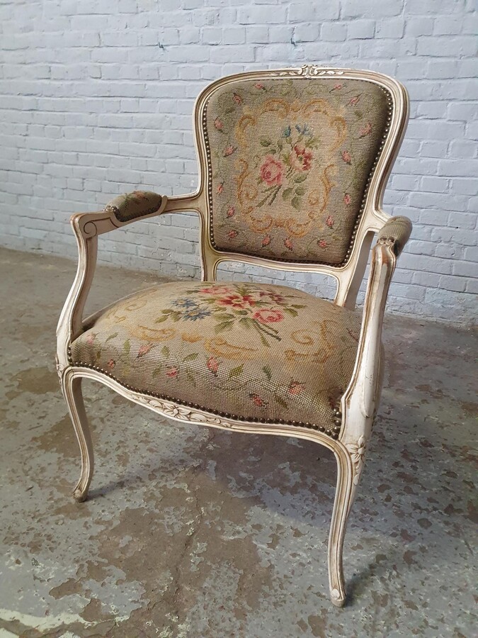 Louis XV Armchair (Tapestry)