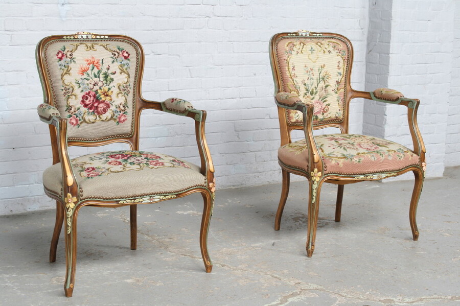 Louis XV Armchair (Tapestry)