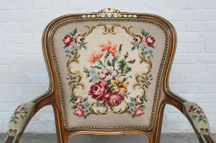 Louis XV Armchair (Tapestry)