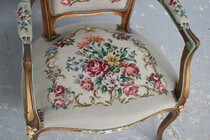 Louis XV Armchair (Tapestry)