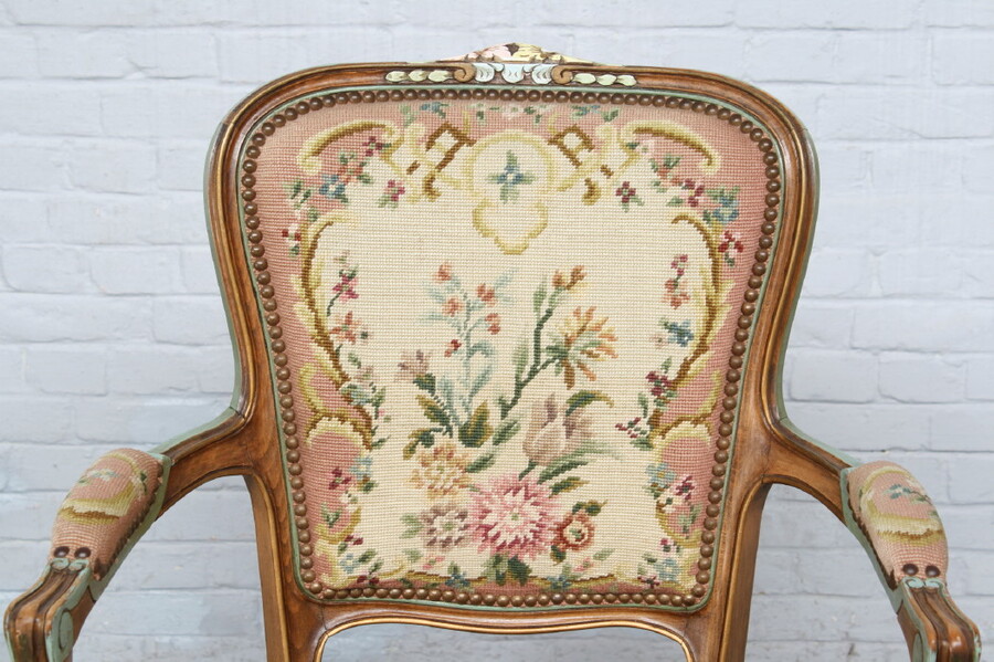 Louis XV Armchair (Tapestry)